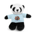 Custom Photo Festive Poinsettia Stuffed Animals with Tee